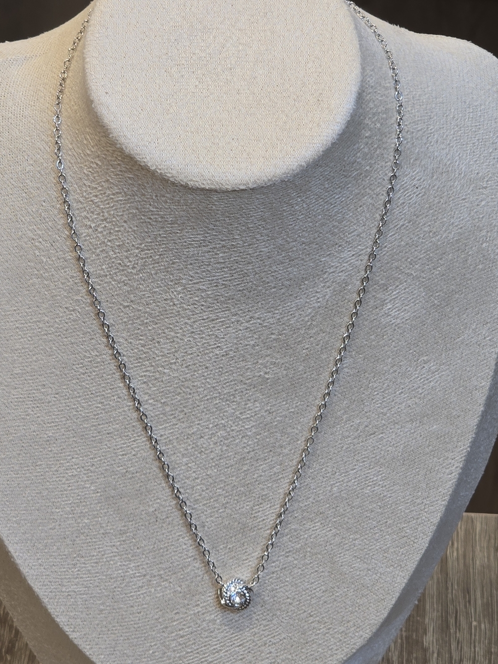 Kate Spade Infinity & Beyond Knot Pendant Necklace
